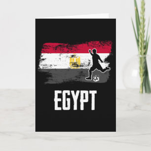 Egyptische Vlag Jersey Egyptisch Voetbalteam Egypt Kaart