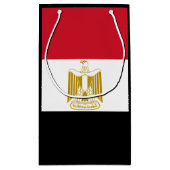 Egyptische vlag klein cadeauzakje (Achterkant)