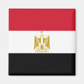 Egyptische vlag magneet (Voorkant)