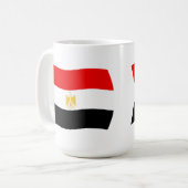 Egyptische vlag Mok (Voorkant links)