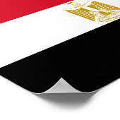 Egyptische vlag poster (Hoek)