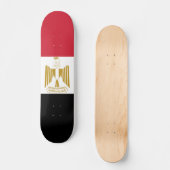 Egyptische vlag skateboard (Voorkant)