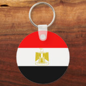 Egyptische vlag sleutelhanger (Voorkant)