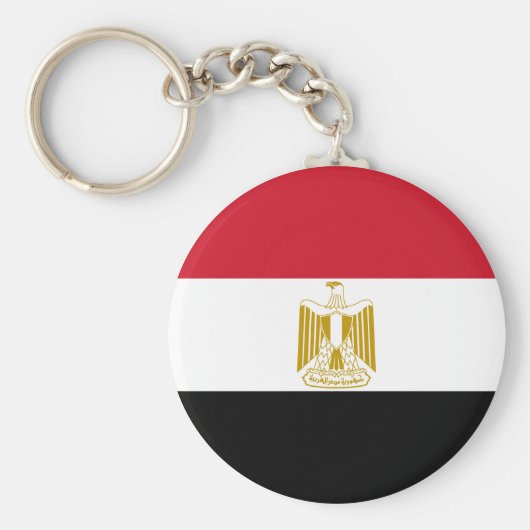 Egyptische vlag sleutelhanger (Voorkant)