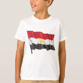 Egyptische vlag t-shirt (Voorkant)