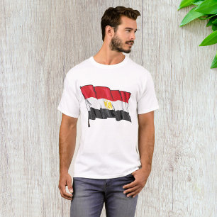 Egyptische vlag t-shirt
