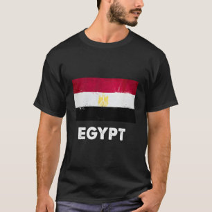 Egyptische vlag t-shirt