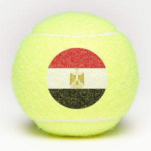 Egyptische vlag tennisballen
