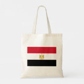 Egyptische vlag tote bag (Achterkant)