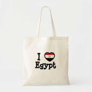 Egyptische vlag tote bag