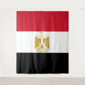 Egyptische vlag wandkleed (Voorkant)