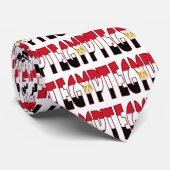 Egyptische vlag/Word Stropdas (Opgerold)