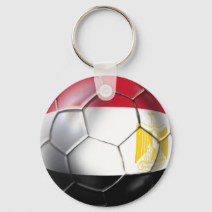 Egyptische voetbalfans sleutelhanger