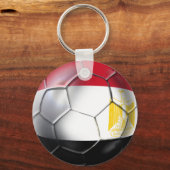 Egyptische voetbalfans sleutelhanger (Voorkant)