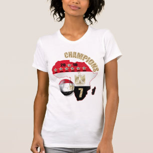 Egyptische vrouwen Afrika Champions Egypt T-shirt