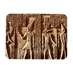 Egyptische Wall Carving Magneet