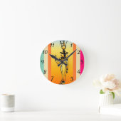 Egyptische wandklok ronde klok (Huis)