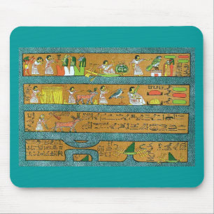 Egyptische wandkunst muismat