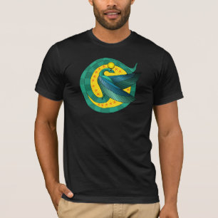 Egyptische Winged Serpent T-Shirt