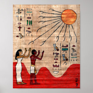 Egyptische zegen: God staat tussen jou en Harm Poster