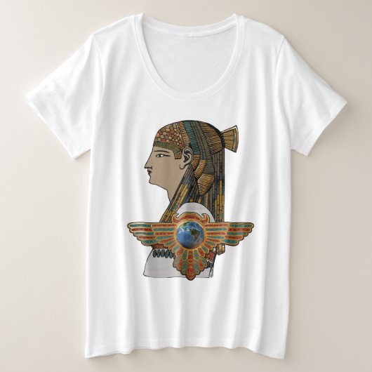 Egyptopia Grote Maat T-shirt (Design voorkant)
