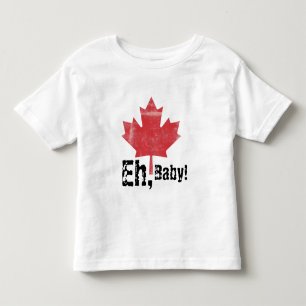 Eh, Baby. Canadian Made Toddler Design Kinder Shirts