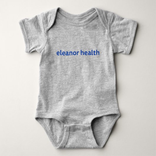 EH baby - grijs Romper (Voorkant)