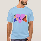 EH Compassion Logo T-shirt Lichtblauw (Voorkant)