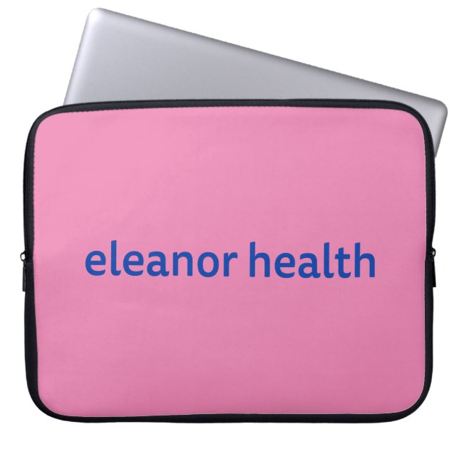 EH laptop sleeve roze (Voorkant)