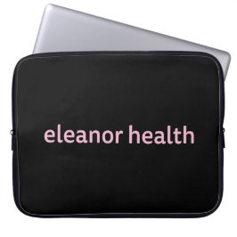 EH laptophoes zwart en roze Laptop Sleeve