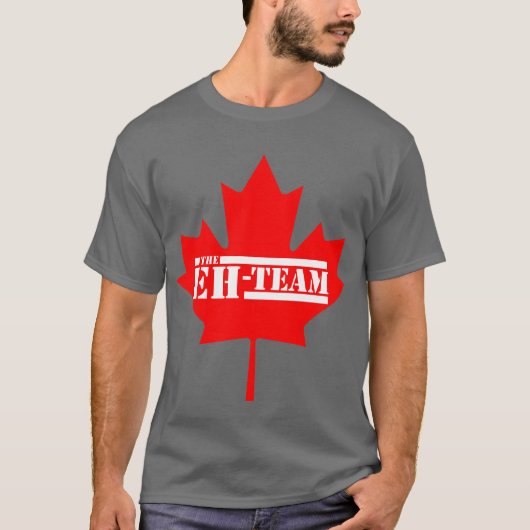 Eh Team Canada Maple Leaf T-shirt (Voorkant)