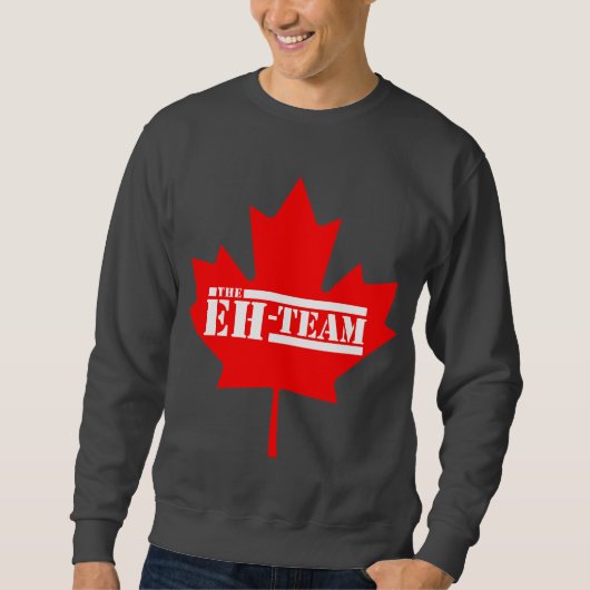 Eh Team Canada Maple Leaf Trui (Voorkant)