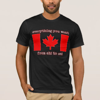 Eh! tot Zed Canada T-shirt Canadese trots