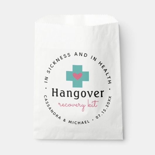 EHBO-herstelkit | Trouwgunst Bedankzakje (Voorkant)