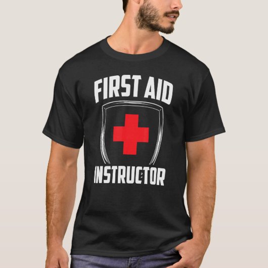 EHBO-instructeur Coach Cursus Noodzorg T-shirt (Voorkant)