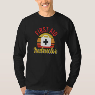EHBO Instructeur Zorg Cursus Emergency Coach T-shirt