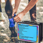  EHBO-Noodcontainer voor paardachtigen