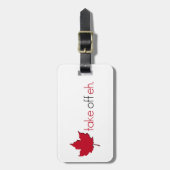 EhJ uitschakelen Bagagelabel (Voorkant verticaal)