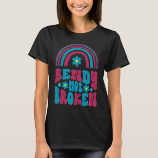 Ehlers Danlos Awareness Bendy Not Broken T-shirt