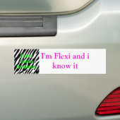 ehlers danlos bumper sticker (Op auto)