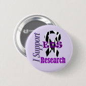Ehlers Danlos EDS Research Supporter Ronde Button 5,7 Cm (Voorkant /achterkant)