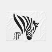 Ehlers-Danlos Society Blanket Fleece Deken (Voorkant (Horizontaal))