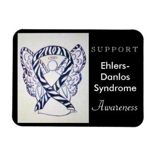 Ehlers-Danlos Syndrome Awareness Angel Magnet Magneet