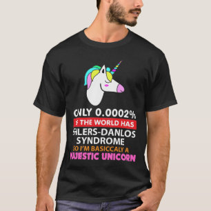 Ehlers Danlos Syndrome - Majestic Unicorn T-shirt