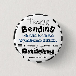 Ehlers-Danlos Syndrome Sucks. Ronde Button 3,2 Cm
