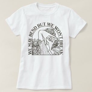Ehlers-Danlos Syndroom Bewustzijn We Kunnen Buigen T-shirt