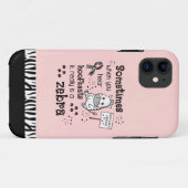 Ehlers-Danlos Syndroom Zebra Bewustzijn Case-Mate iPhone Case (Achterkant (horizontaal))