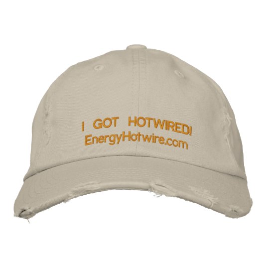 EHW en détresse Hotwid casquette (Devant)