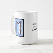 Ehwaz Rune Mug - Loyauté ! (Devant gauche)