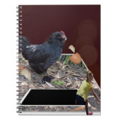 Ei-cellent Feast: Giant Chicken's Pop-Out Ontwerp Notitieboek (Voorkant)